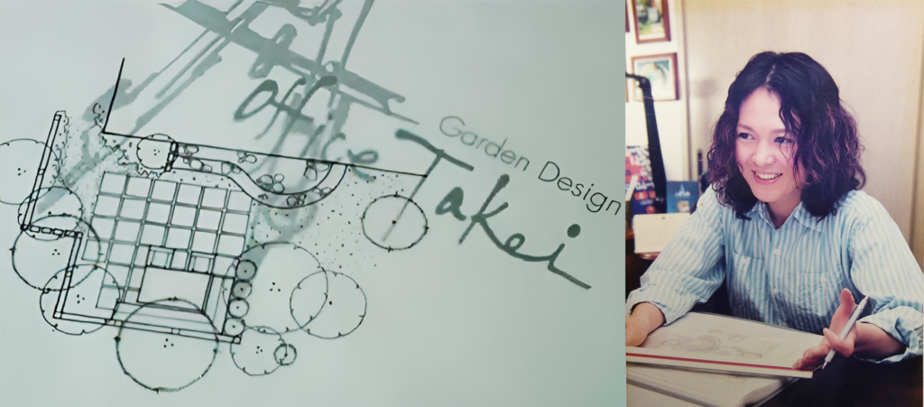 office Takei logo 武井泄月袴